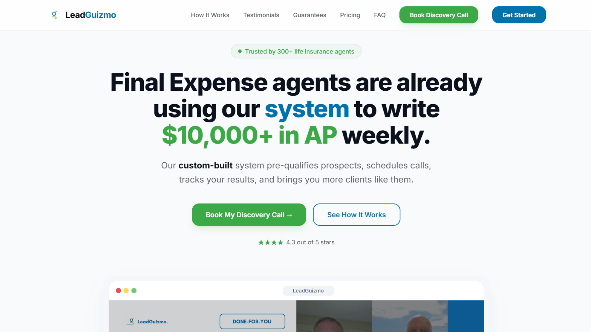 LeadGuizmo product preview